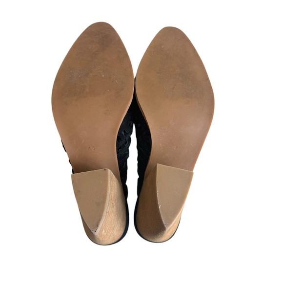 Jeffrey Campbell - Favela Woven Black Mule Sz 7/7.5 - Picture 9 of 11